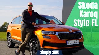 Skoda Karoq Style FL 15 Tsi 150KM DSG 2022 Simply SUV [upl. by Ardolino281]