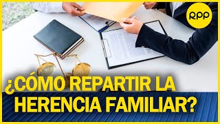 Herencia ¿Cómo se reparte bienes ante la existencia de una pareja extramatrimonial [upl. by Allevon73]