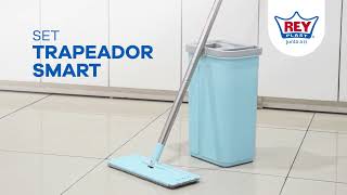 Descubre el Set Trapeador Smart  Reyplast [upl. by Annohsat]