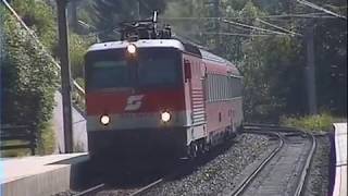 Brennerbahn Nordrampe am 15072003 by  EarvEnterprises 2003  Ferrovia del Brennero  Railroad [upl. by Beutler]