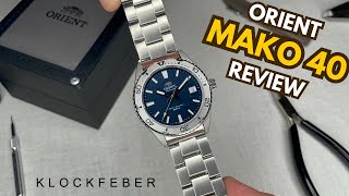 Unboxing and Review of the Orient Mako 40  Perfect for Everyday Use and Diving 🕰️ [upl. by Novahs36]