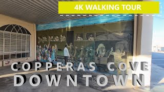 4K Walking Tour Copperas Cove texas Downtown Chapters [upl. by Nyrrek336]