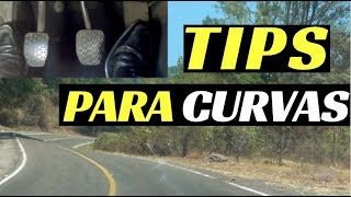 TIPS PARA CARRETERA CURVAS dónde frenar dónde acelerar Velocidad Total [upl. by Alegnaoj57]