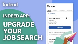 How to Use the Indeed Mobile App To Take Your Job Search to the Next Level  Indeed [upl. by Arleen]