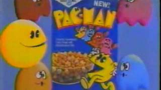 1984 PacMan Cereal Commercial [upl. by Hose]