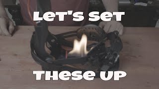 How To Set Up Clew Freedom 10 Snowboard Bindings [upl. by Cottle]