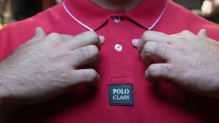 Polo Masculina Friso Logo Emborrachado Acheiali Outlet [upl. by Massimiliano205]