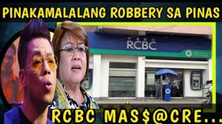 PHILIPPINES SHOCKING HISTORYRCBC BANK ROBBERY CASE HERBERT COLANGCO 2008 MASSCRE [upl. by Undry]