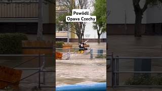 Powódź Opava Czechy shorts funnyshorts funnyvideo flood powódź flooding floods funny fun [upl. by Aierdna]