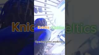 Knicks VS Celtics prediction NBA opening day nba knicks celtics [upl. by Kuhlman31]