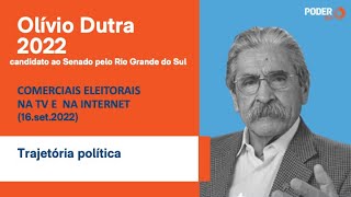 Olívio Dutra programa eleitoral 48seg  TV Trajetória política 16set2022 [upl. by Madid]