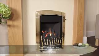 Flavel Caress Plus Contemporary amp Traditional HighEfficiency Gas Fire [upl. by Allimrac]