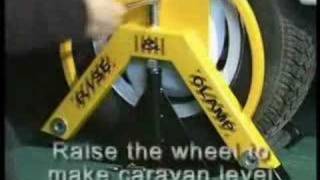 Rise and Clamp Wheel Clamp Operation [upl. by Jasik666]