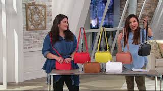 Liebeskind Leather Crossbody  Maike on QVC [upl. by Okihcas]