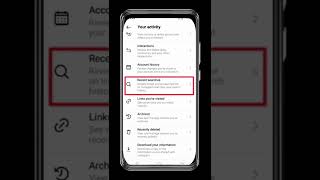 How To Delete Instagram Account Search History  Delete Instagram Account Search History [upl. by Bohi909]