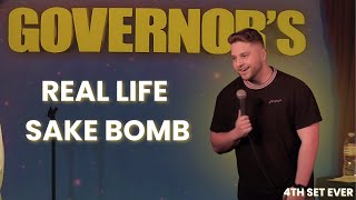 REAL LIFE SAKE BOMB  Jake Chapman  Stand Up Comedy [upl. by Ahsiuqal817]