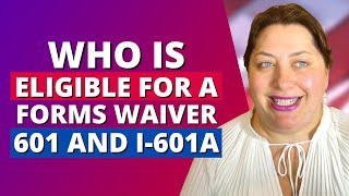 Applying For a Waiver of Inadmissibility  Difference between I601 and I601A waiver [upl. by Nyrhtak]