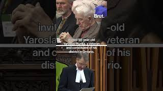 The Canadian parliament accidentally paid tribute to a former Nazi [upl. by Ketchan]