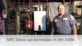 Navien NPE Testimonial CMS Plumbing [upl. by Adnocahs]