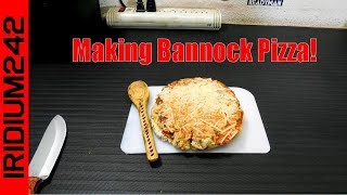 Making Bannock Bread Pizza [upl. by Aneladdam]