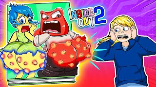 INSIDE OUT PAPER Pop The Pimples INSIDE OUT 2  Joy x Anger x Riley Squishy Papier  ASMR [upl. by Ahsied]