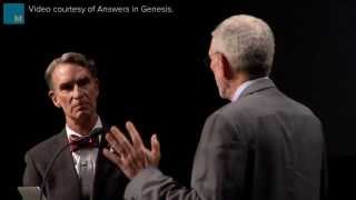 Bill Nye vs Ken Ham  The Short Version [upl. by Annavoj]