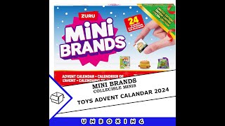 Mini Brands Advent Calendar 2024 [upl. by Davie]