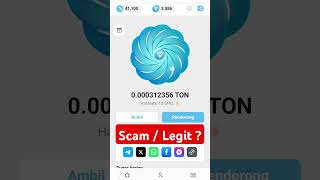 Free Ton Coin from this Bot its Legit or Scam  dreamstationapp airdrop [upl. by Sykes]