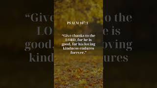 Give Thanks to God for His Goodness [upl. by Einre674]