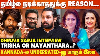 Tamil Cinemaவுல எனக்கு Friendsஏ கிடையாது  Dhruva Sarja Interview  Martin  Action King Arjun [upl. by Anette]