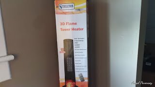 Unboxing and thoughts on the Steelton Space Heater from Ollies [upl. by Wiese908]