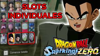 ¡Por Fin Slots Independientes para Mods en Dragon Ball con Gohan Black [upl. by Maisel806]