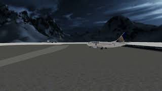 Continental Flight 1404 Crash Animation [upl. by Jedthus621]