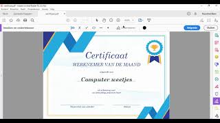 Hoe zet je een handtekening op een PDF bestand [upl. by Nanni]