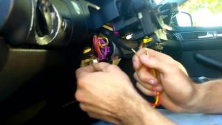 Tutorial Pornire Masina Din Firele de la ContactTutorial Car Start With The wires Audi A6 C5 2001 [upl. by Aerdnad]