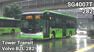 Debut  SG4007T  BZL AUTO Tower Transit Feeder 282 Ride [upl. by Fidelity]