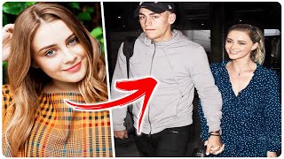 quotAfterquot star Josephine Langford Spills All About Hero FiennesTiffin Lake Scene  Hollywire [upl. by Anawqahs]