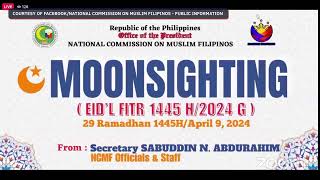 LIVE UPDATES Results of Islamic moonsighting to determine date of Eidl Fitr [upl. by Fortunato]