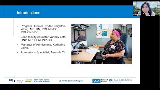 Recording Aug 15 2024 UC Psychiatric Mental Health Nurse Practitioner program information session [upl. by Win]