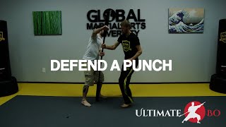 Real Bo Staff Self Defense  Defend a Punch [upl. by Marih]