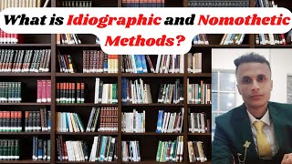 What are Idiographic and Nomothetic Methods  Application in sociology  UGC NET  Optional UPSC [upl. by Wordoow241]