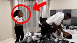 CAUGHT CHEATING PRANK ON BOYFRIEND [upl. by Calise]