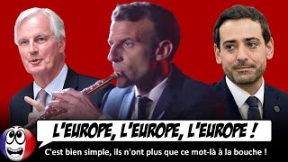 Macron joue du PIPEAU Barnier ENGUEULE un gosse et Stéphane Séjourné se fait DÉCHIRER [upl. by Nohtanhoj]