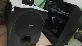 SONY SAD40 🔥 DAMDAAR BASS sound test 👌use headfone to hear clear sound [upl. by Coit25]