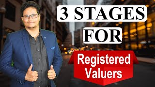 3 STAGES TO CLEAR FOR REGISTERED VALUER  civilguruji [upl. by Yliak169]