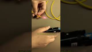 What Is A Fiber Optic Test Red Light Pen Or Light Pennetworking fiberoptics Network Engineer [upl. by Angrist577]