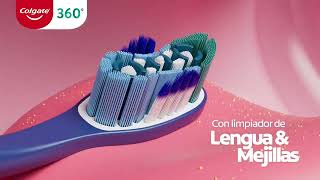 Cepillo de Dientes Colgate 360° Limpieza Completa [upl. by Notnert]