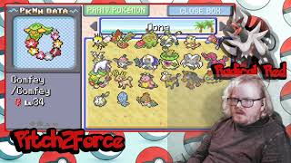 Pokemon Radical Red Professor Oak Challenge Lt Surge fight and pokedex check [upl. by Dnaltruoc]