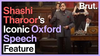 The Shashi Tharoor Oxford Union Storm Of 2015 [upl. by Nicolau]