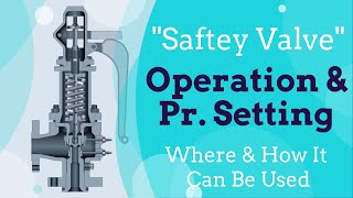 Saftey Valve work and Pressure setting of safety valve  functions of safety valve  BOE EXAM [upl. by Norrag]